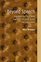 Beyond Speech