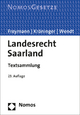 Landesrecht Saarland: Textsammlung - Rechtsstand