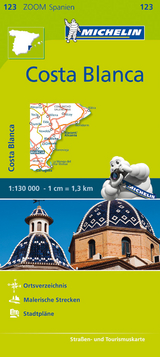 Michelin Karte Costa Blanca
