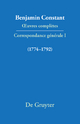 Œuvres complètes. Correspondance générale / Correspondance 1774-1792