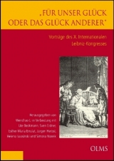 "Für unser Glück oder das Glück anderer". Vorträge des X. Internationalen Leibniz-Kongresses. Bd.4 - 