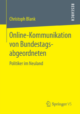 Online-Kommunikation von Bundestagsabgeordneten - Christoph Blank