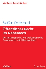 Öffentliches Recht im Nebenfach - Detterbeck, Steffen