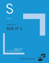 Skript BGB AT 2 - Alpmann, Josef A.; Lüdde, Jan Stefan