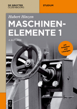 Hubert Hinzen: Maschinenelemente / Maschinenelemente 1 - Hubert Hinzen