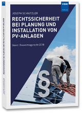 Rechtssicherheit bei Planung und Installation von PV-Anlagen - Joseph Schnitzler