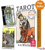 Premium Tarot von A.E. Waite, m. 1 Buch, m. 78 Beilage - Arthur Edward Waite