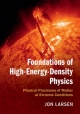 Foundations of High-Energy-Density Physics - Jon Larsen
