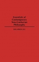 Essentials of Contemporary Neo-Confucian Philosophy - Shu-hsien Liu