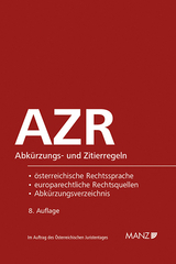 Abkürzungs- und Zitierregeln AZR - Dax, Peter; Hopf, Gerhard