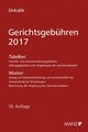 Gerichtsgebühren - 2017 - Dietmar Dokalik