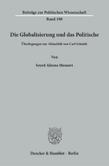 Die Globalisierung und das Politische. - Seyed Alireza Mousavi
