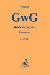 Geldwäschegesetz (GwG) - Herzog, Felix