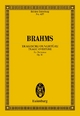 Tragische Ouvertüre - Johannes Brahms; Richard Clarke