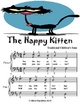 Happy Kitten - Easiest Piano Sheet Music Junior Edition - Silver Tonalities