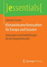 Klimawirksame Kennzahlen für Europa und Eurasien - Valentin Crastan