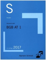 Skript BGB AT 1 - Alpmann, Josef A.; Lüdde, Jan Stefan