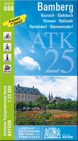 ATK25-D08 Bamberg (Amtliche Topographische Karte 1:25000)