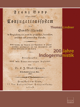 200 Jahre Indogermanistik - Thomas Lindner