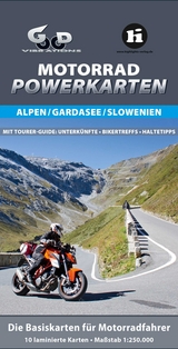 Motorrad Powerkarten Alpen