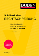 Schülerduden Rechtschreibung und Wortkunde (kartoniert) -  Dudenredaktion