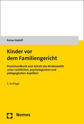 Kinder vor dem Familiengericht - Rainer Balloff