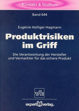 Produktrisiken im Griff - Eugénie Holliger-Hagmann