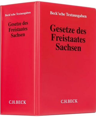 Gesetze des Freistaates Sachsen - Hans-Jochen Knöll; Michael Antoni