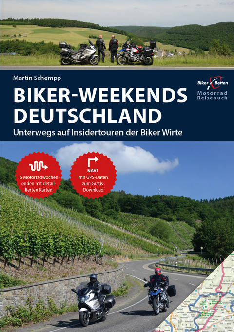 Motorrad Reiseführer Biker Weekends Deutschland - Martin Schempp