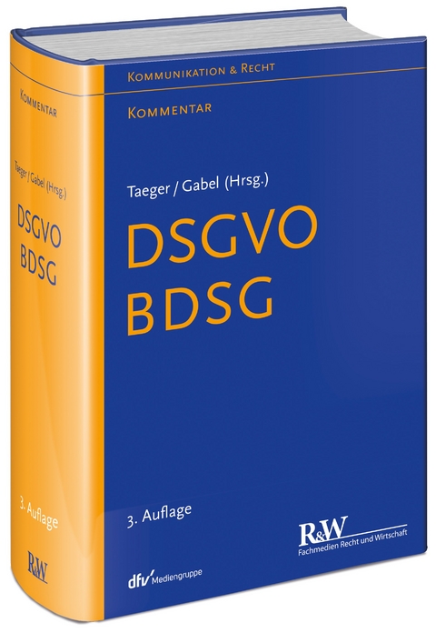 DSGVO - BDSG - Jürgen Taeger, Detlev Gabel