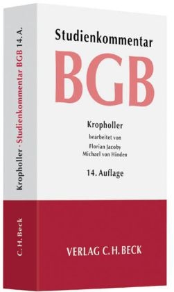 Bürgerliches Gesetzbuch - Florian Jacoby, Michael Hinden, Jan Kropholler