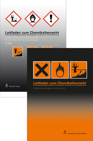 Leitfaden zum Chemikalienrecht, - Christoph Streuli; Dag Kappes; Urs Näf; Urs Von Arx