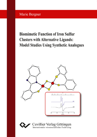 Biomimetic Function of Iron Sulfur Clusters with Alternative Ligands - Marie Bergner