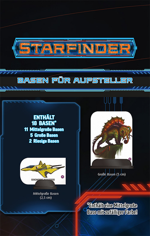 Starfinder / Pathfinder Basen für Aufsteller - James L. Sutter