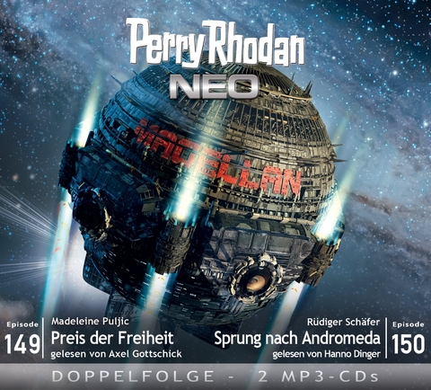 Perry Rhodan NEO MP3 Doppel-CD Folgen 149 + 150 - Madeleine Puljic, Rüdiger Schäfer