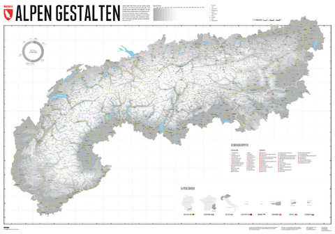 Alpen Gestalten - 100 x 70 cm - Stefan Spiegel, Lana Bragin