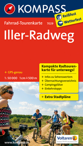 Fahrrad-Tourenkarte Iller-Radweg - KOMPASS-Karten GmbH