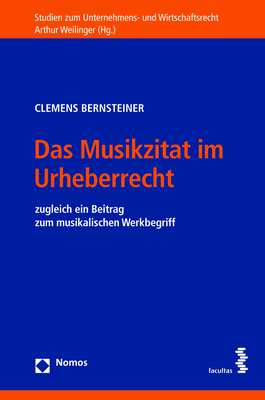 Das Musikzitat im Urheberrecht - Clemens Bernsteiner