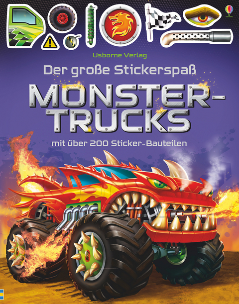 Der große Stickerspaß -  Monstertrucks - Simon Tudhope
