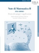 Note di Matematica II per Chimici - Mario Salvetti; Oriano Salvetti