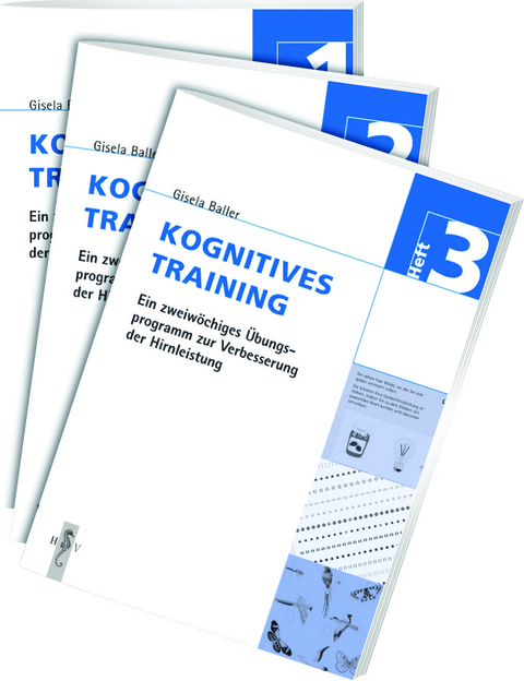 Kognitives Training Broschüre. Heft 1-3 - Gisela Baller