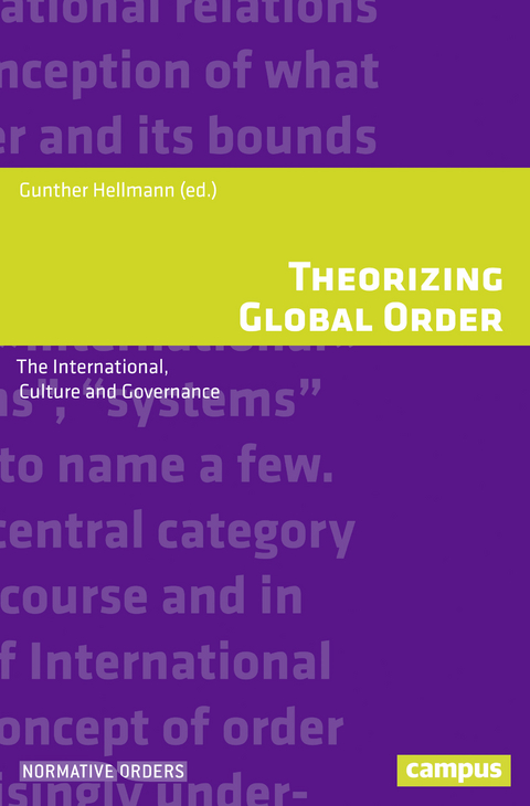 Theorizing Global Order - 