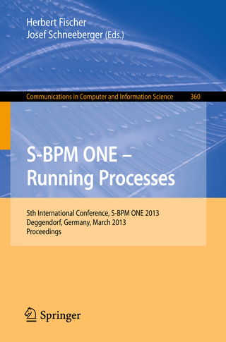 S-BPM ONE - Running Processes - Herbert Fischer; Josef Schneeberger
