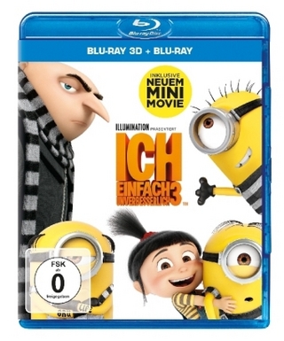 Ich einfach unverbesserlich 3 3D, Blu-ray 3D + Blu-ray