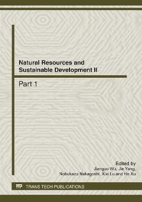 Natural Resources and Sustainable Development II - 
