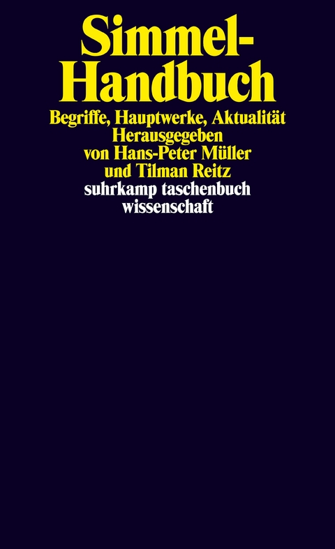 Simmel-Handbuch - 