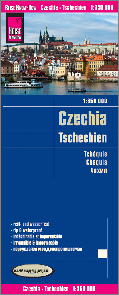 Reise Know-How Landkarte Tschechien / Czechia (1:350.000) - Reise Know-How Verlag Peter Rump