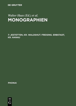 Monographien / Jestetten, Kr. Waldshut. Freising. Erbstadt, Kr. Hanau - Rudolf E. Keller; Ludwig Georg Zehetner; Heinrich Schudt