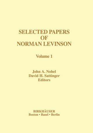 Selected Works of Norman Levinson - John Nohel; David Sattinger; G.-C. Rota