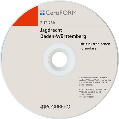 Jagdrecht Baden-Württemberg III - Martin Bürner